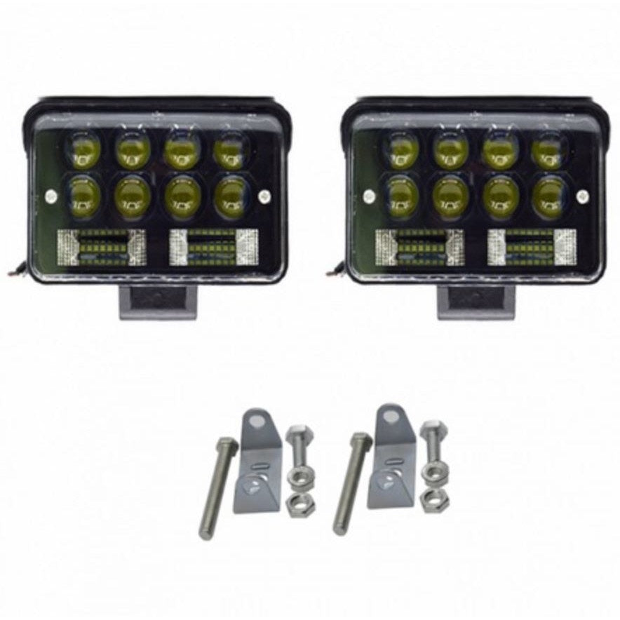 Set 2 Proiectoare led FOXMAG24 126W, Suv, ATV, Tractor, Jeep, 2 faze