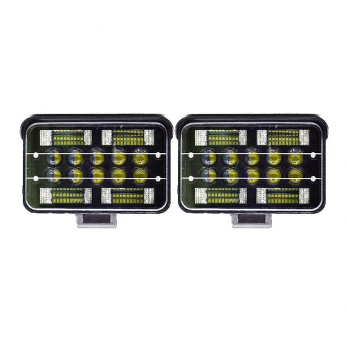 Set 2 Proiectoare led FOXMAG24 192W, Suv, ATV, Tractor, Jeep, 2 faze