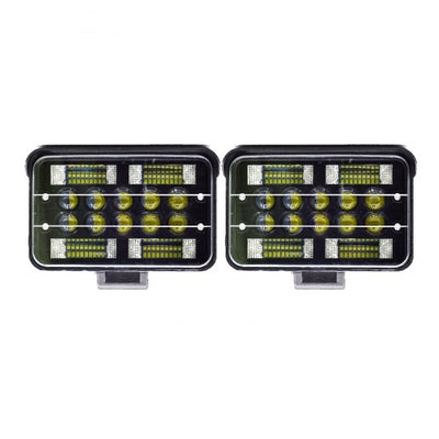 Set 2 Proiectoare led FOXMAG24 192W, Suv, ATV, Tractor, Jeep, 2 faze