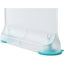 Set 2 rafturi organizator pentru frigider, din plastic rezistent, cu ventuze de prindere din silicon, dimensiuni 20x15x5 cm, transparent