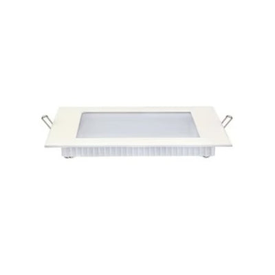 Set 2 spoturi LED patrate Slim 15W, 6400K, 900 lm, 100-265V