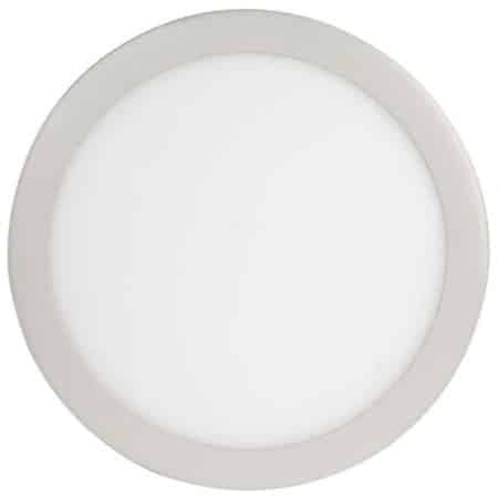 Set 2 spoturi LED Slim 18W, lumina rece 6400K, 1850lm, diametru 22 cm