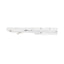 Set 2 suporti pliabili metalici pentru raft, lungime 300mm, culoare alba
