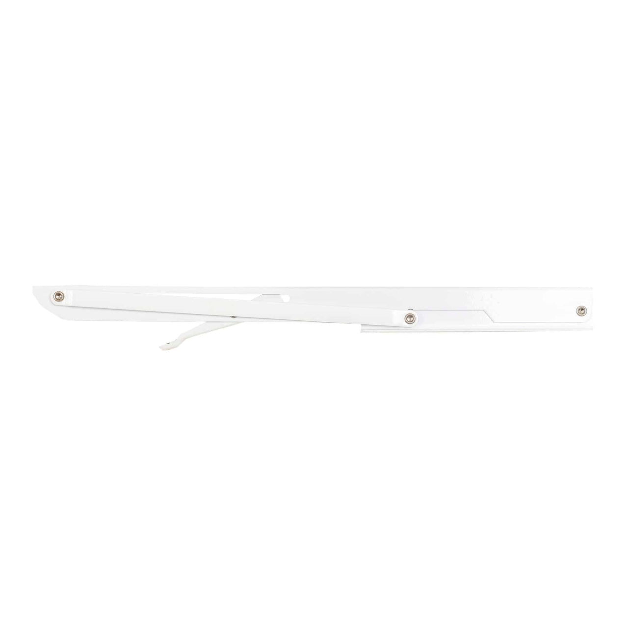 Set 2 suporti pliabili pentru raft 400mm, culoare alb