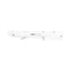 Set 2 suporti pliabili pentru raft, lungime 250mm, alb