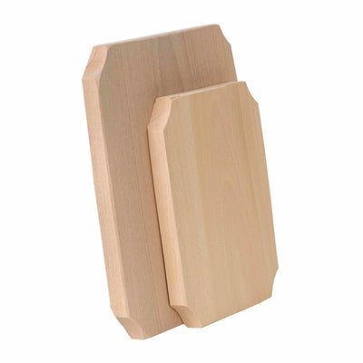 Set 2 tocatoare dreptunghiulare din lemn de fag, grosime 20mm, dimensiuni diferite