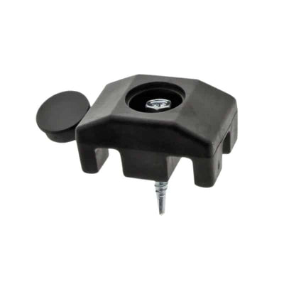 Set 20 cleme plastic pentru prindere panouri bordurate gard 40x30mm cu surub 5.5x32mm