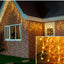 Instalație LED tip țurțuri, 360 LED-uri, 20 m, alb cald – imagine 2