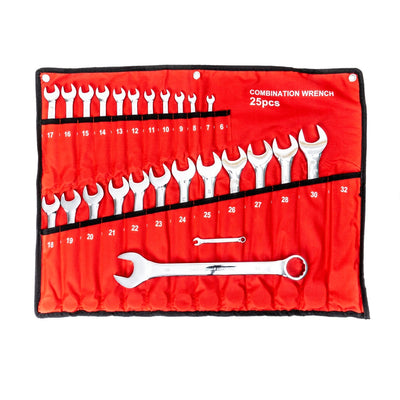 Set 25 chei combinate, dimensiuni 6-32 mm, pentru diverse lucrari