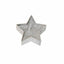 Set 25 lumanari decorative steluta argintiu, 4x4x1.7 cm
