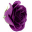 Set 25 trandafiri mari din sapun, parfum fin, violet