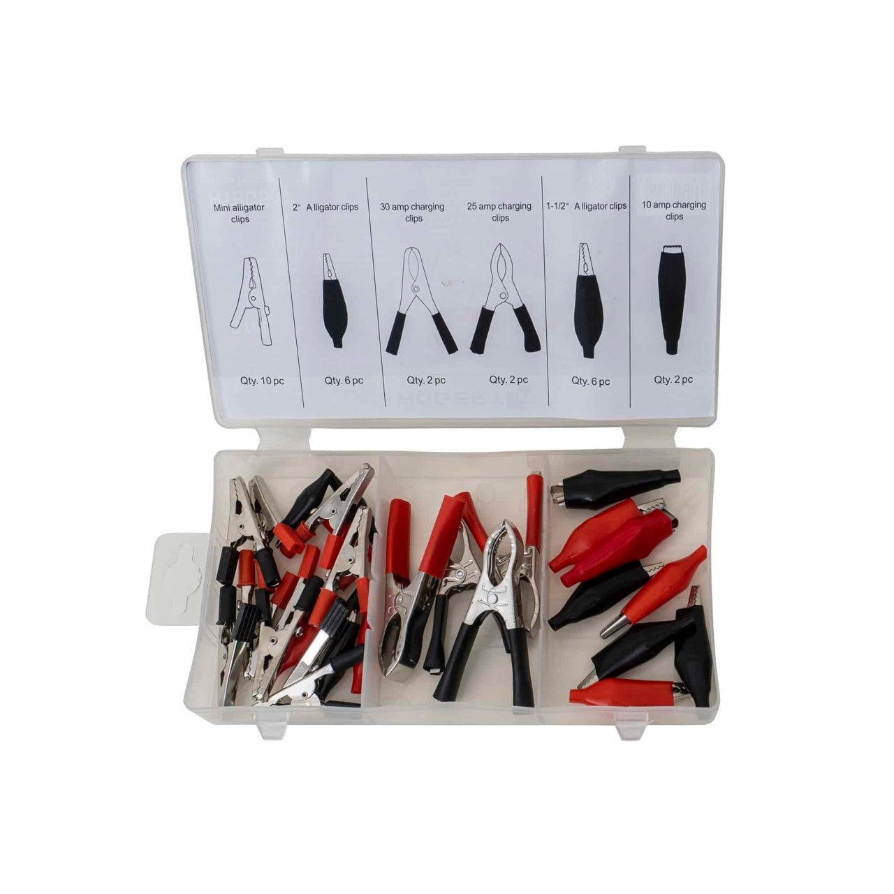 Set 28 conectori electrici in 6 dimensiuni cu cutie organizatoare