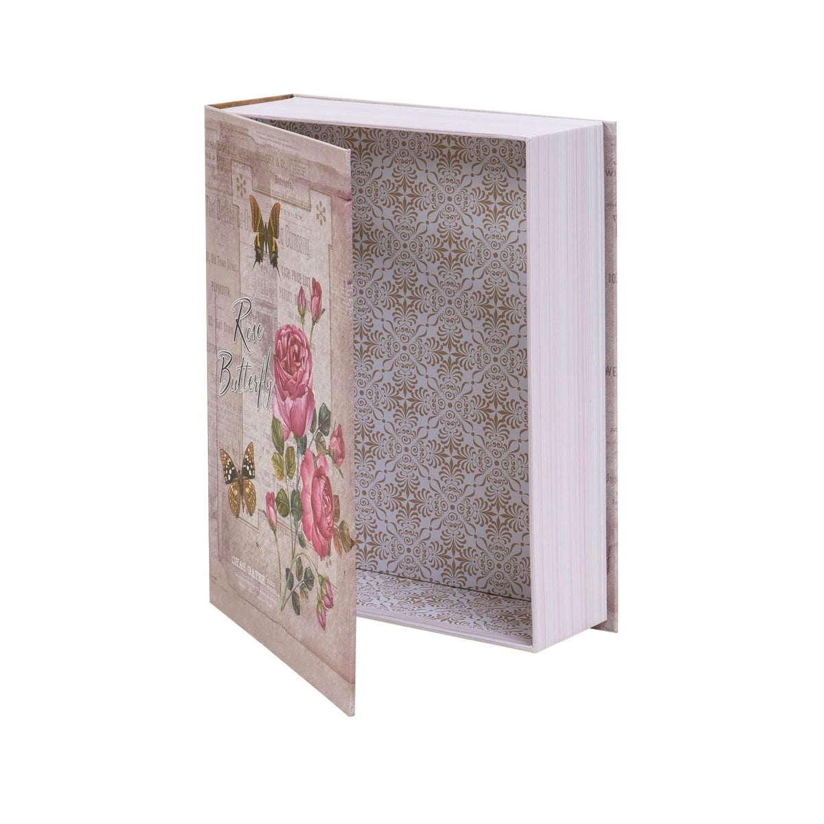 Set 3 cutii cu forma de carte, dimensiuni diferite pentru decor si cadouri