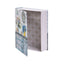 Set 3 cutii cu forma de carte, model decorativ, dimensiuni diferite
