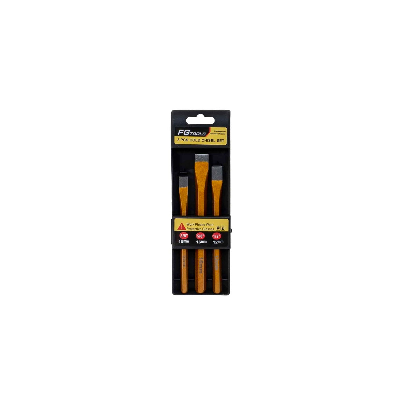 Set 3 dale metalice cu dimensiuni 10 mm, 12 mm, 16 mm