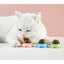 Set 3 jucarii catnip pentru pisici, multicolor, montare pe perete