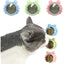 Set 3 jucarii catnip pentru pisici, multicolor, montare pe perete