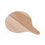 Set 3 piese pentru mamaliga din lemn de fag, grosime 20mm, forma oval