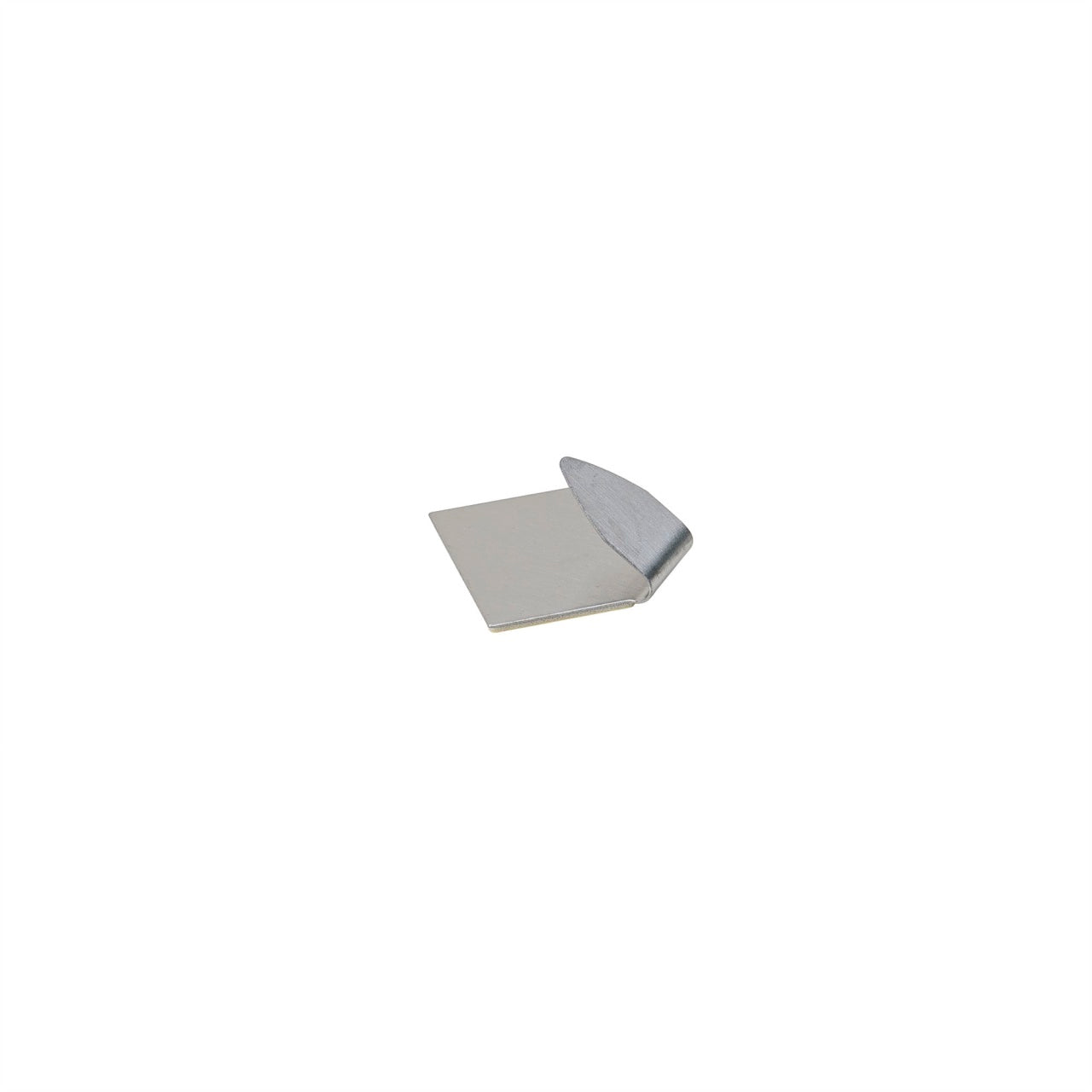 Set 4 cuiere inox cu adeziv puternic, dimensiuni 4.5x4 cm