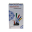 Set 4 cutite bucatarie cu lama ceramica si suport de masa