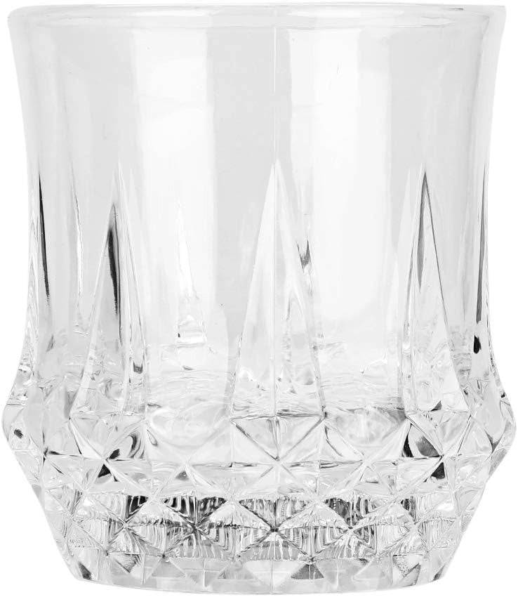 Set 4 de pahare cu LED-uri, pahare acrilice pentru whisky, cu schimbare de culoare, alb