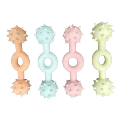 Set 4 jucarii de mestecat, multicolore, pentru caini
