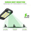 Set 4 lampi solare FOXMAG24, cu telecomanda, 160 LED-uri, corp de iluminat exterior, cu incarcare solara, senzor de miscare/lumina