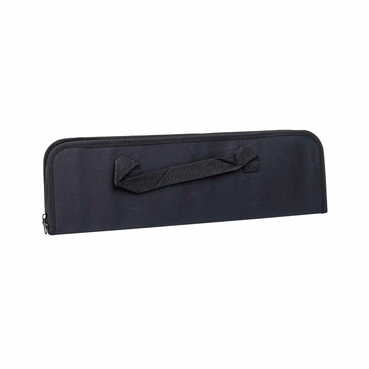 Set 4 piese inox cu maner lemn pentru gratar si borseta depozitare