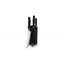 Set 5 cutite inox cu suport negru, maner ergonomic, diverse dimensiuni