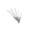 Set 5 cutite otel inoxidabil cu suport bambus, include cutit chef, paine, feliat