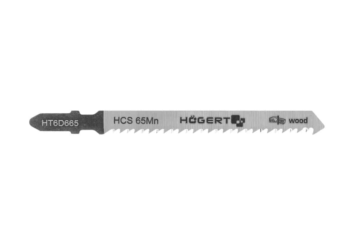 Set 5 lame pentru fierastrau electric, 100mm, 10TPI, otel HCS 65Mn
