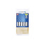 Set 5 lame pentru fierastrau electric, 12TPI, 76mm, otel HCS 65Mn