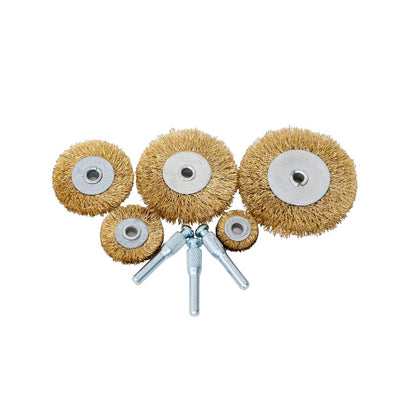 Set 5 perii sarma tip disc pentru bormasina, diametre variate, 4500 RPM