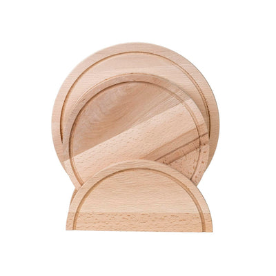 Set 5 tocatoare rotunde cu suport, diametre 29cm si 24cm