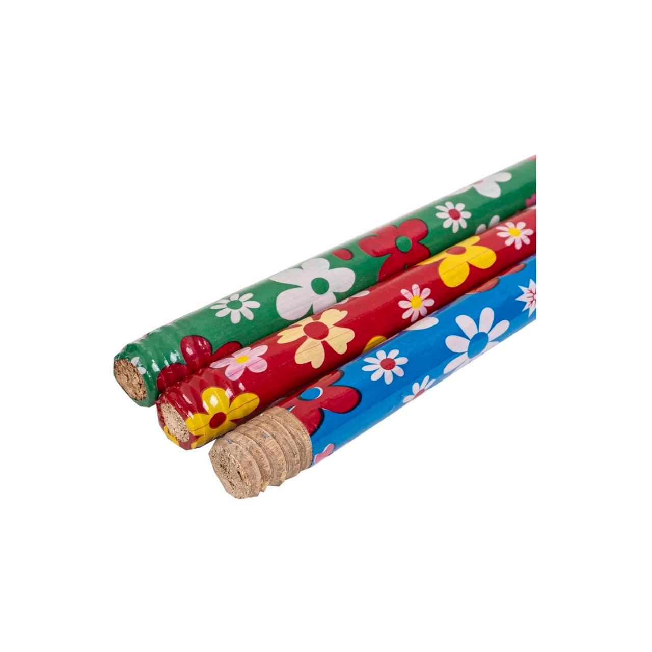 Set 6 bucati coada lemn pentru mop, lungime 1.2m, diametru 2.2cm
