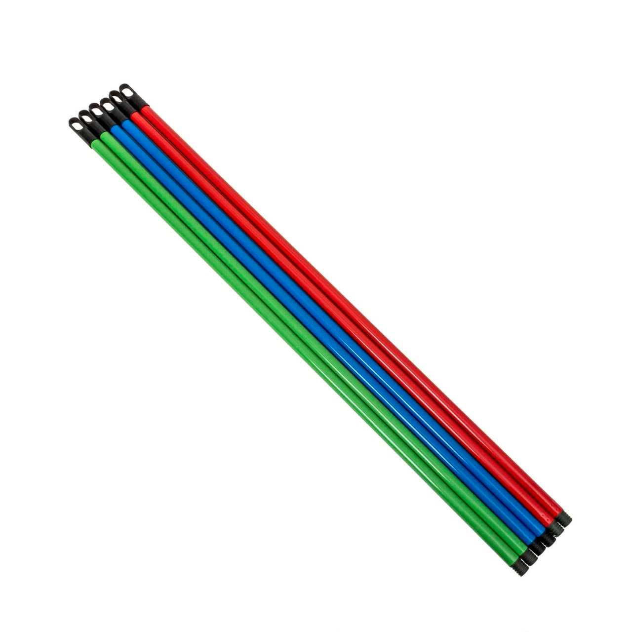 Set 6 cozi metalice pentru mop, lungime 1.2m, diametru 2cm