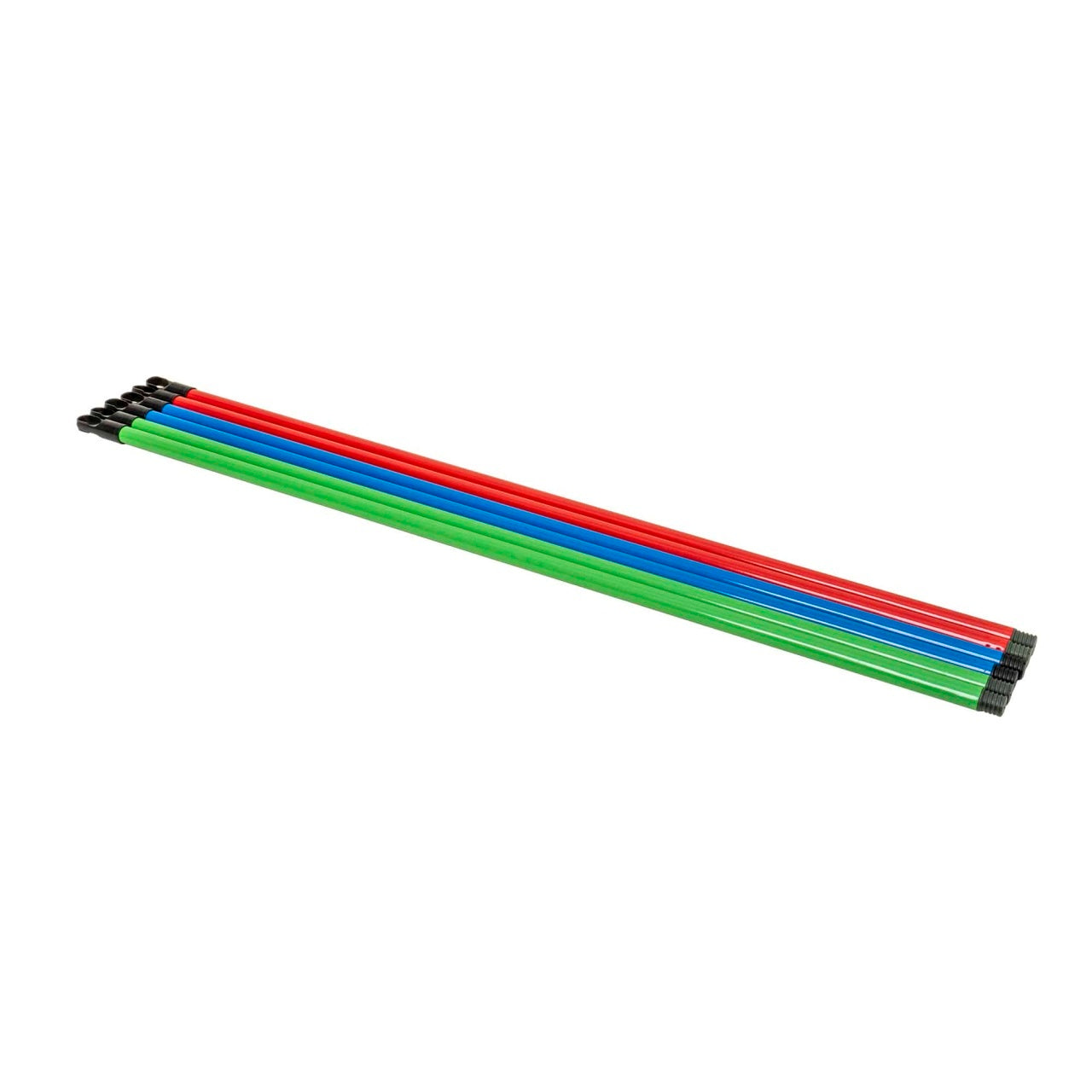 Set 6 cozi metalice pentru mop, lungime 1.2m, diametru 2cm