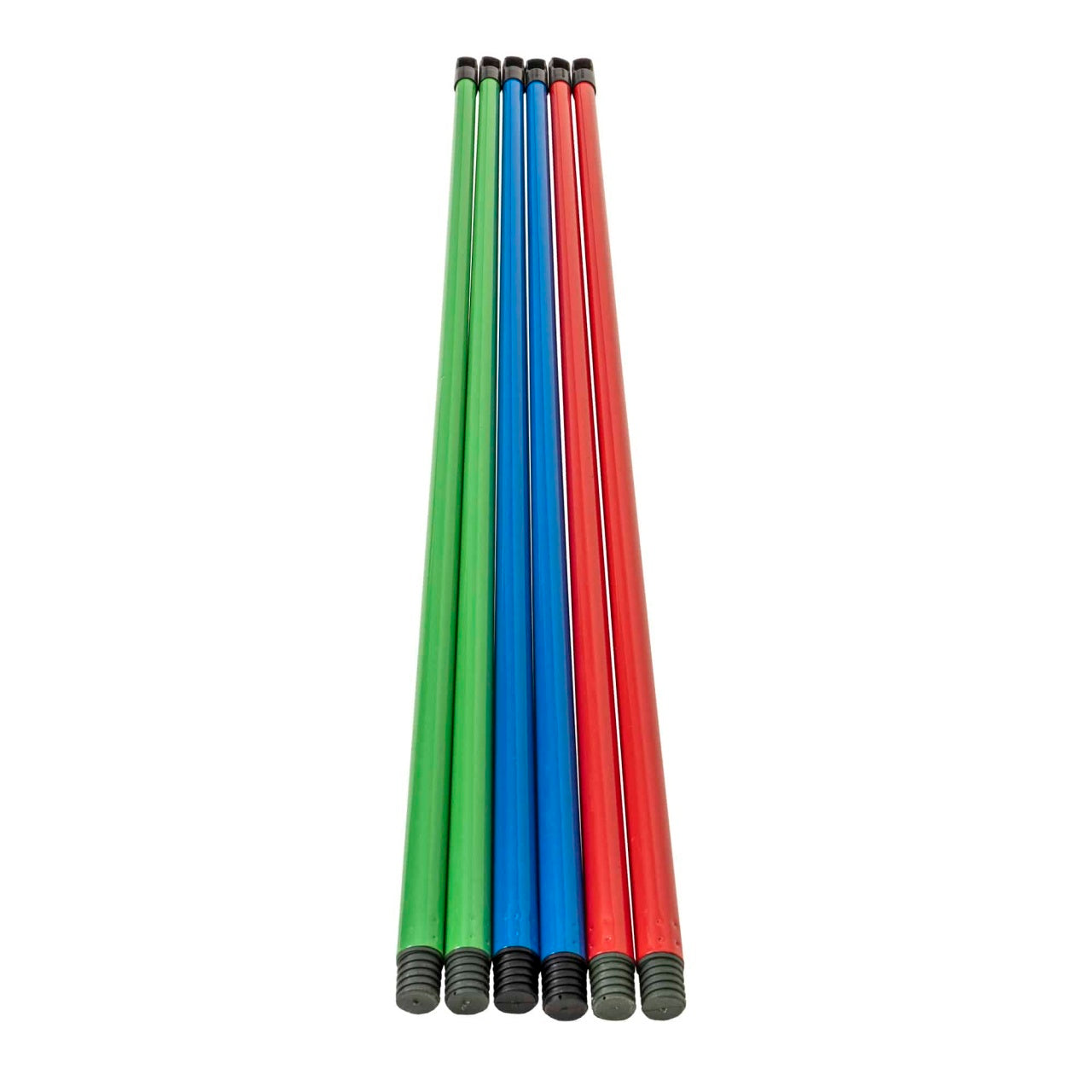 Set 6 cozi metalice pentru mop, lungime 1.2m, diametru 2cm