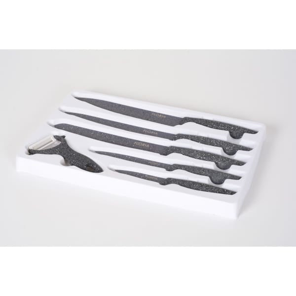 Set 6 cutite bucatarie inox - diverse tipuri pentru gatit