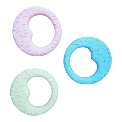 Set 6 jucarii pentru caini, rotunde, multicolor