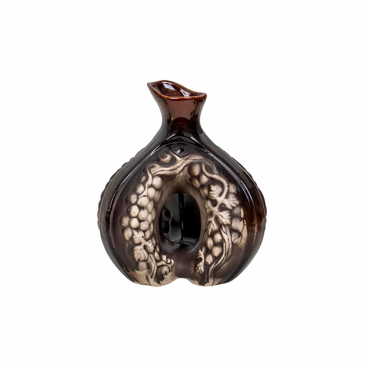 Set 6 pahare ceramica cu sticla in forma de caracatita, capacitate 1.2L sticla si 180ml pahare