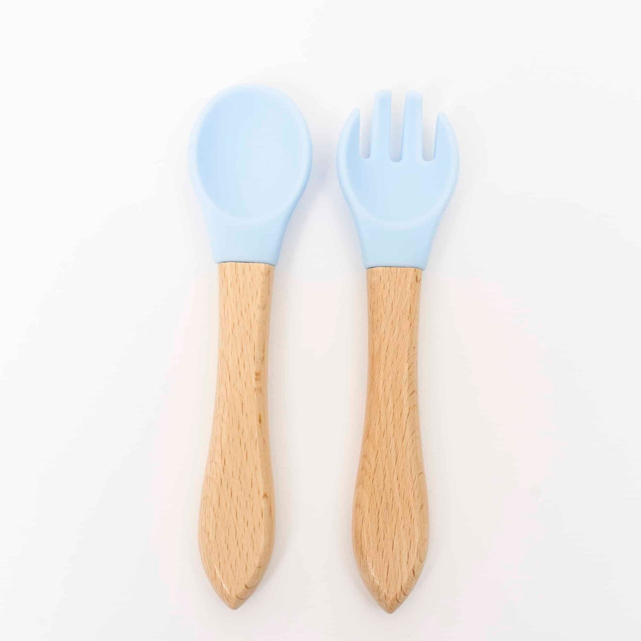 Set 6 piese pentru hranire bebelus, din silicon, model dinozaur, bleu Z-TOOLS / ZTS 9097