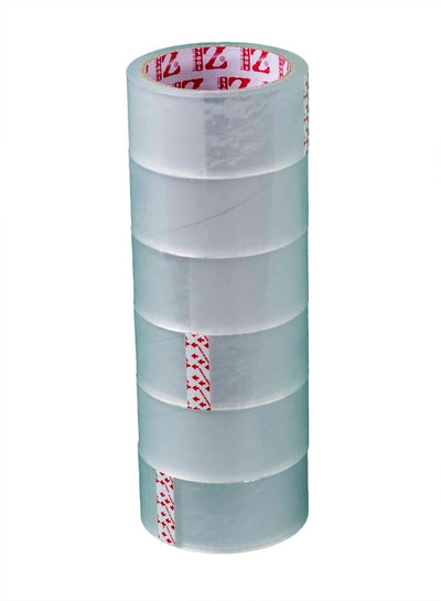 Set 6 role banda adeziva scotch 45mm x 60m, material plastic