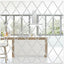 Set 64 oglinzi acrilice autoadezive, din PVC, pentru decorarea peretilor, montaj usor pe diverse suprafete, 3D, reutilizabil, argintiu