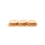 Set 7 platouri dreptunghiulare din lemn de arin, 50x20x2.5 cm, pentru servire