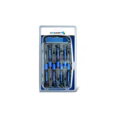 Set 7 surubelnite de precizie din otel S2 cu varf magnetic si maner confortabil