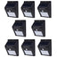 Set 8 lampi solare, FOXMAG24, 30 de LED, senzor de miscare, 0.55W