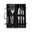 Set accesorii gratar 5 piese cu diplomat din aluminiu