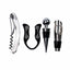 Set accesorii vin 4 piese inox - dop, desfacator, taietor folie