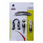 Set accesorii vin 4 piese inox - dop, desfacator, taietor folie